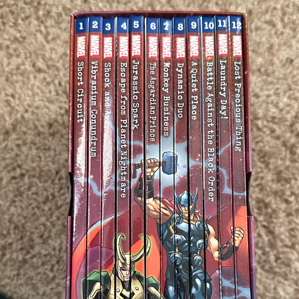 Marvel Super Hero Library - 12 books